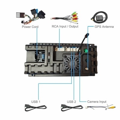 Radio Citroen c3 ds3 c5 2009-2017 Multimídia Navegação GPS Sem Fio Carplay RDS WIFI 4G QLED