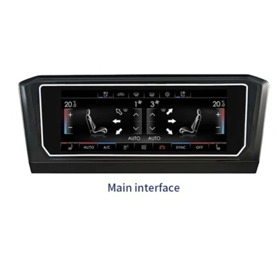 Quadrante VW Golf 6, Passat, CC, B6, B7 Painel de controle AC digital para carro, leitor multimídia para , ar condicionado, placa climática Quadrante VW Golf 6, Passat, CC, B6, B7 Painel de controle AC digital para carro, leitor multimídia para , ar condicionado, placa climática