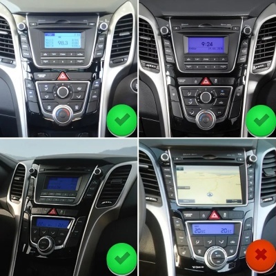 Hyundai i30 Elantra GT 2011-2017 GPS, leitor de vídeo DSP, Media Carplay, Auto WiFi, 4G TOPO de GAMA Novidade 2024