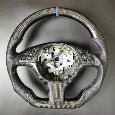 Volante  BMW E46 M3 E38 E39 E46 E53 318 320 325 330 de fibra de carbono