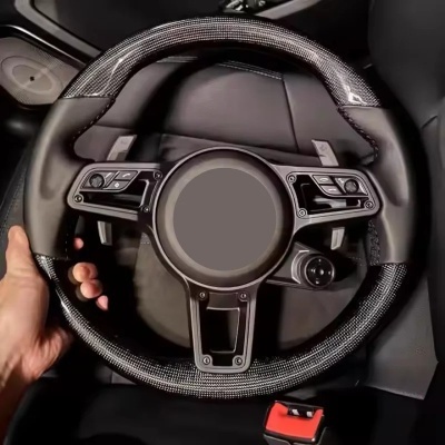 Volante Carbono Porsche Macan 2014-2020 Panamera 2017-2020 Cayenne 2015-2020 Cayman 2016-2019