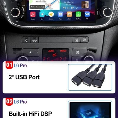 Radio Fiat Linea Punto Evo 2012-2015 Radio Fiat Linea Punto Evo 2012-2015