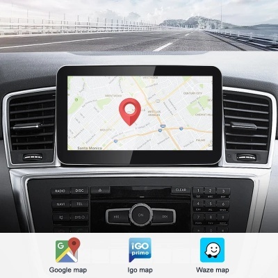 Radio Mercedes Benz M Class W166 ML250 ML350 GL, 2022 Multimídia Navegação GPS Sem Fio Carplay RDS WIFI 4G QLED 9.33in, 8.4in