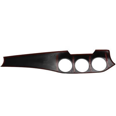 Painel Console Central, Instrumento Faixa Tampa, Fibra De Carbono, Mercedes Benz GLA, CLA, Classe 2013-2017