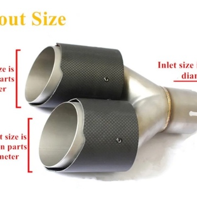 Ponteira de Escape  Dupla Akrapovik Inox