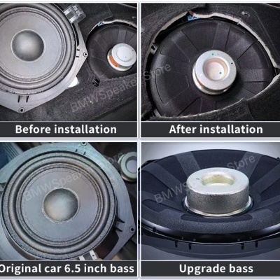 Alto-falante Subwoofer para BMW, Alto-falante Baixo Woofer, Estéreo, F20 F22 F23 F25 F10 F11 F30 F11 3GT F47 F45 F46 F39 X1 X3 Series,