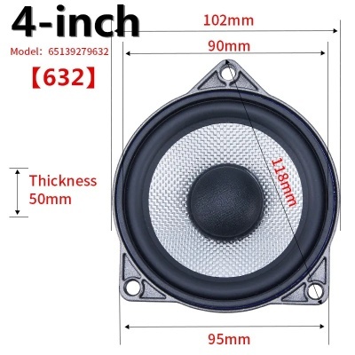 Colunas Som BMW G20, G30, G32, G11, G12, G14, G15, G16, F92, F93