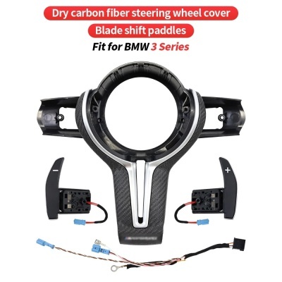 Patilhas BMW Serie 1 2 3 4 5 Kit Completo  M Performance  Acabamento Carbono  NOVIDADE