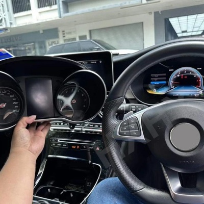 Quadrante Mercedes Benz A, CLA, C, Classe E, W205, GLC, X205, W204, W212, W176, 2011-2018 LCD, Painel de Velocímetro, Instrumento de Cluster Digital de Carro