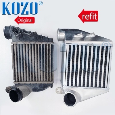 Intercooler de alumínio para Audi A3, Seat Leon Toledo MK2, Skoda Octavia 1.8T, 96-05