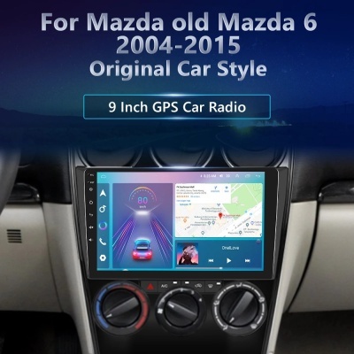 Radio  Mazda 6 2004-2015 Completo com Painel/Armação