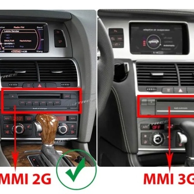 Radio  Audi Q7, 2005, 2006 2015, 10,25"