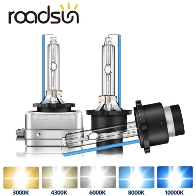 KIT Lâmpadas Roadsun-o xenon , D1S, D2S, D3S, D4S, D1, D2, D3, D4, 4300K, 6000K, 8000K, , 12V, 2 PCes