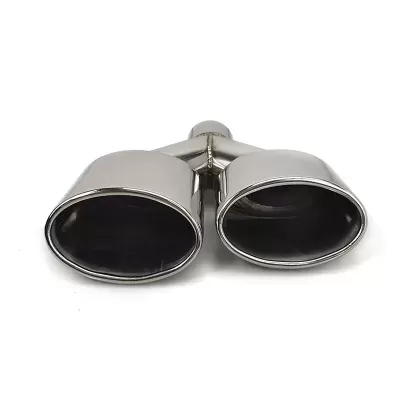 Ponteiras de Escape Dupla para Mercedes Benz W204c-class saídas, amg, 1 par aço inoxidável