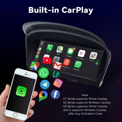 Radio BMW série 5, 6GB, 128GB, Android 12, CarPlay, navegação GPS, CCC, CIC, E60, E61, E63, E64, E90, E91, e92, E93 ULTIMO MOELO!!