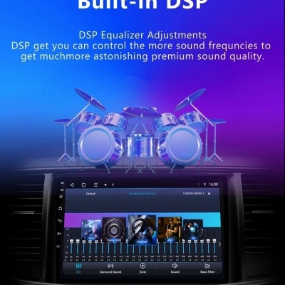 Radio Ford Fiesta, Focus 2006-2011, MK5 Novidade 2024 Octa Core 6G/128g