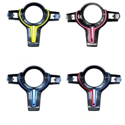 Guarnição do Volante  Fibra de Carbono  BMW Série M F80, F82, F10, F06, F12, F13, F15, F16, M-Performance  F20, F22, F30, F31, F32, f33, F36