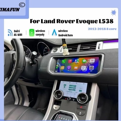 Radio  Range Rover Evoque  5inch  L538 2012-2018, 10.25 ", Navegação,  QLED  Android 13, Carplay Auto128G Radio  Range Rover Evoque  5inch  L538 2012-2018, 10.25 ", Navegação,  QLED  Android 13, Carplay Auto128G