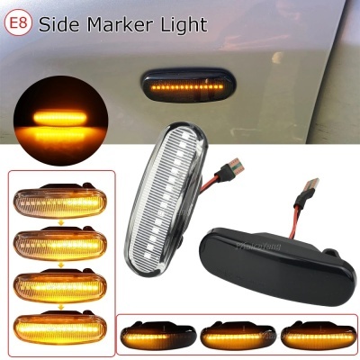 Pisca Dinâmico intermitente sequencial, Fiat Panda 169 Grande Punto Inkl Evo Doblo Fiorino Linea Idea