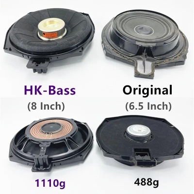 Alto-falante Subwoofer para BMW, Alto-falante Baixo Woofer, Estéreo, F20 F22 F23 F25 F10 F11 F30 F11 3GT F47 F45 F46 F39 X1 X3 Series,