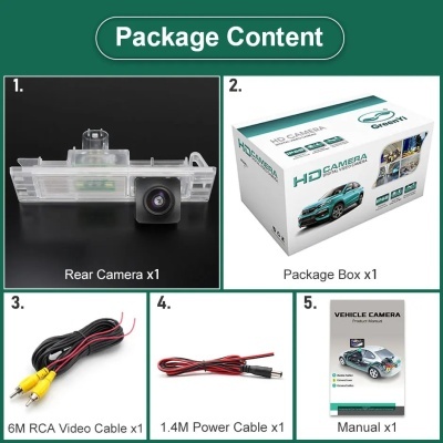 Camera BMW serie 6 1 série f20 f21 m6 e63 e64 f06 mini cooper r55 clubman170 ° 1920x1080p hd ahd câmera de visão traseira