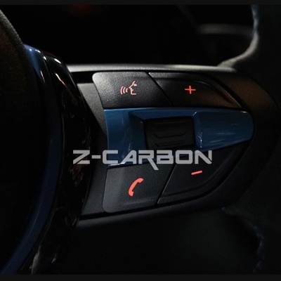 Volante  BMW f20 f22 f30 f35 f32 f01 f02 f10 f18 m2 m3 m4 m5 Fibra de Carbono Com Mostrador modelo atualização 2024