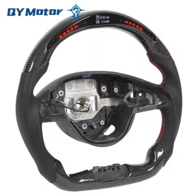 Volante Mercedes AMG A45 C43 C63 E63 S63 W205 W213 W222 Com ou Sem Ecra LED