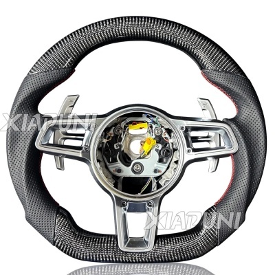 Volante Carbono Porsche Macan 2014-2020 Panamera 2017-2020 Cayenne 2015-2020 Cayman 2016-2019