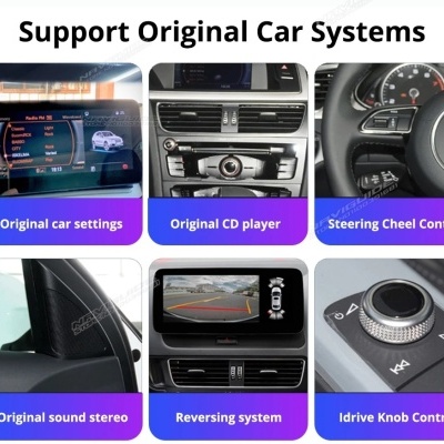 Radio Audi A4 B8 LHD 2009-2016 8.8 '', Android 13