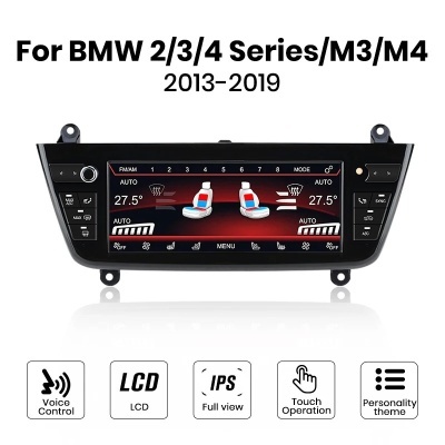 Painel AC Digital  BMW  Series F de 2010 a 2021  Ar Condicionado  com Controlo por Voz Modelo 2025