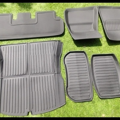 Tapetes impermeáveis Tesla Modelo 3 2024 Qualidade Premium!