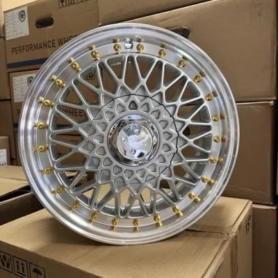Jantes 14” 4x100 4x114.3 Novas Estilo BBS