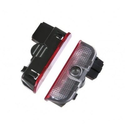 Iluminação Porta  Boas Vindas Portas VW Passat, B6, B7, B8, B9, CC, Golf 5, 6, 7, Touareg, Tiguan, Sharan, Jetta, MK 5, 6, 7