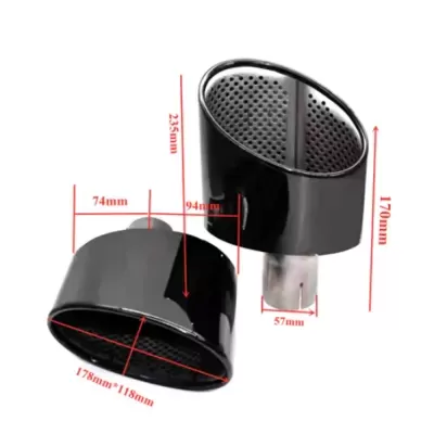 Tubos de Escape Audi A4 A5 A6 A7 até RS4 RS5 RS6 RS7 de aço inoxidável