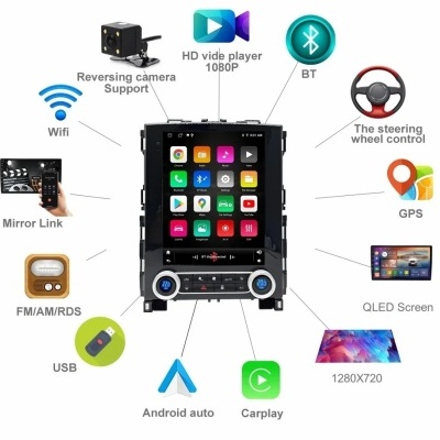 Radio Renault Megane 4 samsung koleos sm6 talisman 2017 2018 2019  Multimídia Navegação GPS Sem Fio Carplay RDS WIFI 4G QLED