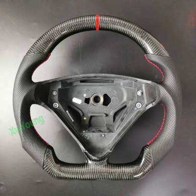 Volante Fibra De Carbono Mercedes-benz w171 w203 r171 slk200 300 350 c200 230 350