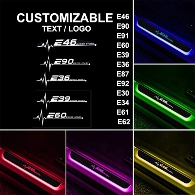 Soleiras Portas luz boas vindas BMW F30 F31 F10 F11  G30 G31  G11 G12 G20 G82  etc