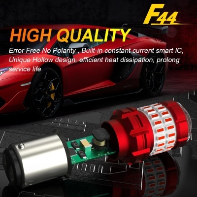 Lâmpada BMTxms- vermelha de parada de freio, Kit 2 Unidades Canbus QUALIDADE!