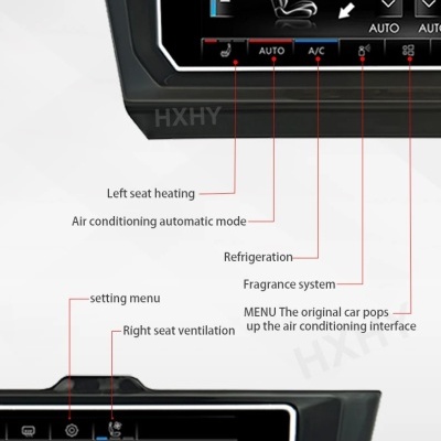 Painel A.C Digital VW Golf 6, Passat, CC, B6, B7, AC NOVIDADE!!