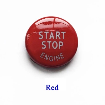 Tampa do interruptor de ignição do motor do carro, botão Start Stop, substituição da tampa da chave, BMW Série E, 3, X1, X5, X6, E70, E71, E90, E92, E84, E60 E61