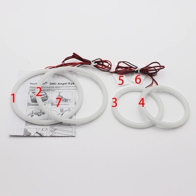 Angel Bmw  série 3 e46 316i 318i 320d 323i 328i 330i 325xi 330d 1998-2005 anjo olhos anéis de auréola luz do dia