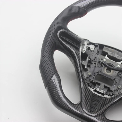 Volante  Honda Civic 8th gen 2006-2011 Fibra de Carbono com Couro