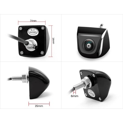 Camera Greenyi hd ahd 1920*1080p 170 graus lente olho de peixe ir Sonsor SONY QUALIDADE!!!