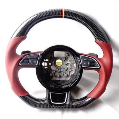 Volante Audi a1 a6 a7 2011 -2017 De Fibra De Carbono Para