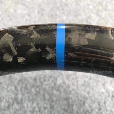 Volante VW Golf 6, Mk6, VW Polo MK5, 2010, 2011, 2012, 2013 de Fibra de Carbono Personalizado Modelo  Textura para Volkswagen, VW Golf 6, Mk6, VW Polo MK5, 2010, 2011, 2012, 2013