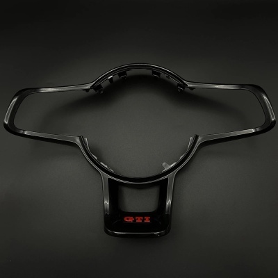 Volante VW Golf MK7 R GTI GTD GTE Polo GTI Scirocco 2015 2016 T-ROC Tiguan de fibra de carbono personalizado Volante VW Golf MK7 R GTI GTD GTE Polo GTI Scirocco 2015 2016 T-ROC Tiguan de fibra de carbono personalizado