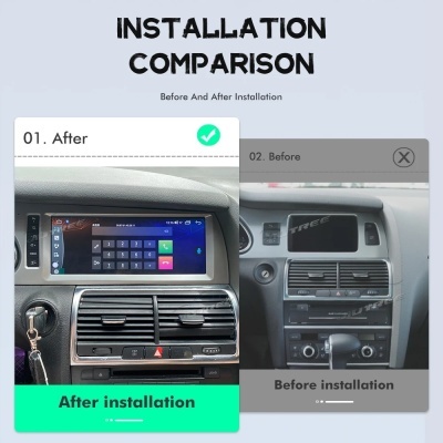 Radio  Audi Q7, 2005, 2006 2015, 10,25"