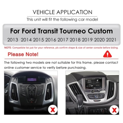Radio Transit Tourneo Custom, 2013-2021 Android 12 ** Ultimo Modelo 2024