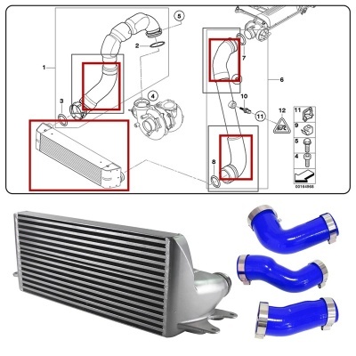 Intercooler Performance BMW E60/E61 520d,525d,530d Intercooler Performance BMW E60/E61 520d,525d,530d