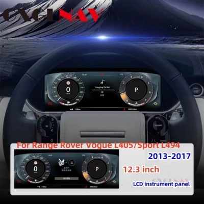 Quadrante Land Rover Range Rover Vogue L405 Sport L494 2013-2017  LCD Cluster Digital, Painel de Instrumentos Velocímetro